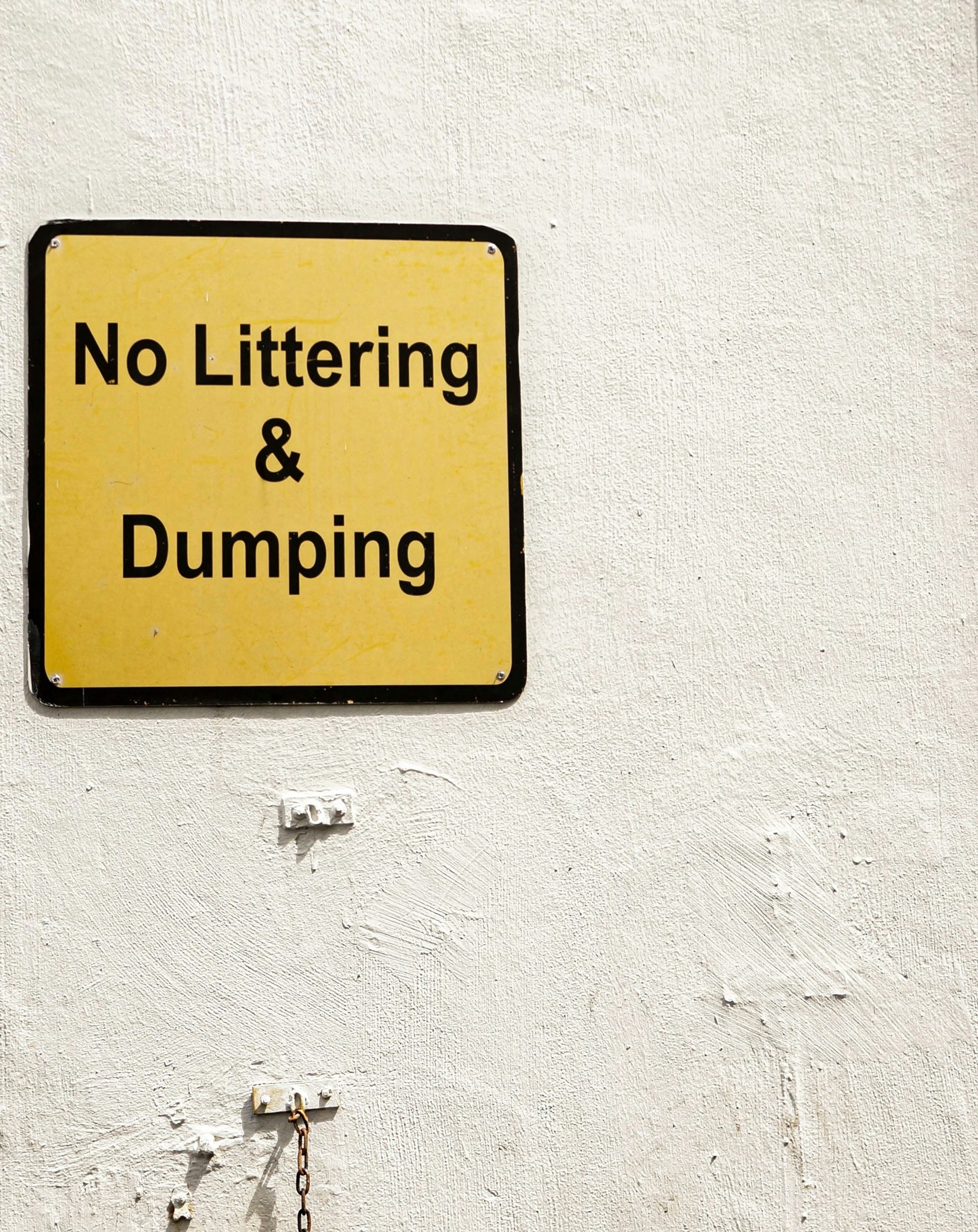 No Litering-unsplash